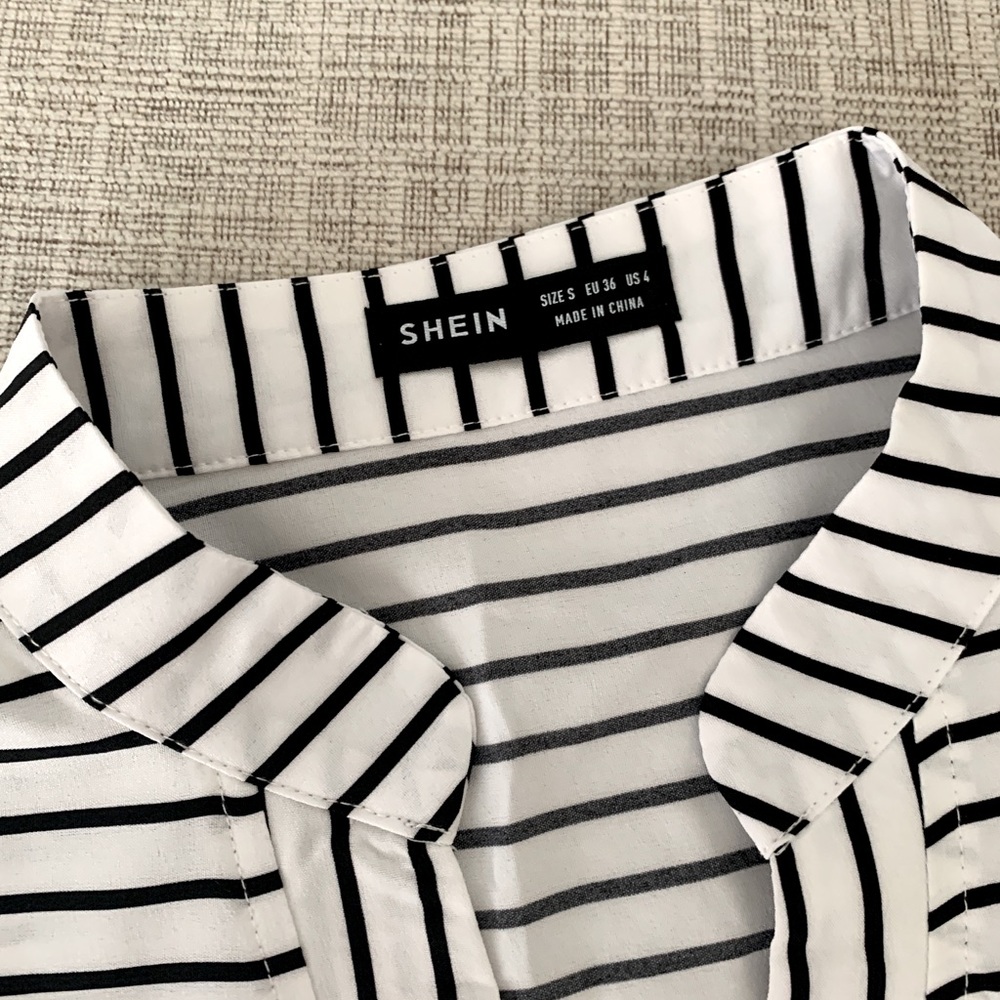 SHEIN Striped Swing Dress - Picture 4 of 5